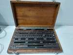 Vintage Cary Locle Suisse Parallel Dimension-set Standard 2 Wooden Box. Fixed Price $200.00.