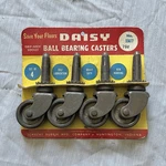 Daisy Ball Bearing Casters Set Of 4 Grip-neck Socket Mpn 55A77. Fixed Price $35.00.