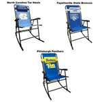 Logo Brands Ncaa Folding & Portable Bungee Rocking Chair With Adjustable Pillow. Fixed Price $94.99.