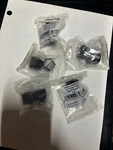Hillman Furniture Tips Black Square 3/4 Inch " #08236974775 New 10 Pcs. Fixed Price $8.99.