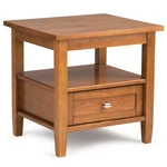 Warm Shaker 20 In. Wide Rectangle Solid Wood End Table Light Golden Brown. Fixed Price $156.97.