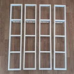 Set Ikea Lerberg White Wall Shelf Rack Dvds Game Media Movies 10035 001.572.46. Fixed Price $115.30.