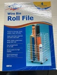 New Sealed Alvin WRF34 Wire Bin File Storage Rack For Large Rolled Papers. Fixed Price $104.00.