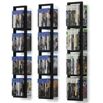 Black Floating For Wall, 34 Inch Video Games Cd Dvd Storage Shelves, .... Fixed Price $168.68.