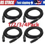Premium Xlr To Female All Sizes Microphone Cable Balanced 3 Pin Pro Grade. Fixed Price $9.79.