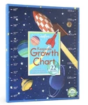 Keepsake: Outer Space Growth Chart, New In Box, Eeboo, Rocket, Stickers. Fixed Price $8.99.