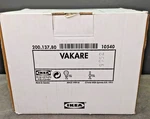 Ikea Vakare Ceiling Lamp Mcm Style Glass Aluminum 200.137.80 Made Sweden Htf. Fixed Price $67.50.