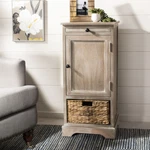 Safavieh Raven Tall Storage Unit White Washed. Fixed Price $186.77.