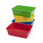 Humble Crew Kids Toy Storage Bins, Set Of 4, Primary Colors, Large, Sturdy. Fixed Price $55.54.