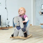 Indoor Childrens Rocking Kids Chair Bunny Style W/ Playful Sound For 18-36. Fixed Price $55.99.