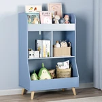Kids Bookshelf Kid's Cubby Toy Storage Cabinet With Legs For Bedroom Nursery. Fixed Price $49.99.