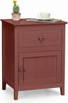 Nightstand, Wooden Bedside Table With Drawer Storage Cabinet, 4 Solid. Fixed Price $63.36.