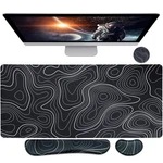 Bloss Set, Large Gaming Desk Pad+keyboard Wrist Rest+mouse.... Fixed Price $27.88.