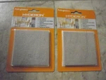 2X Felt-gliders Hyderon Furiture Protection Pad Self Adhesive Floor Scratch. Fixed Price $9.48.
