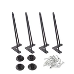 Osring 10 Hairpin Legs Solid Steel Furniture Table Feet Inch, Black. Fixed Price $29.21.