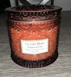 La Jolie Muse Tomato Vine Candle, Candles For Women 12 Oz New Natural Soy Wax. Fixed Price $23.00.