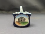 Mortello Tower Halifax Nova Scotia Ceramic Souvenir Decor Basket Made In Germany. Fixed Price $21.81.