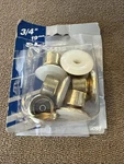 Lot Of 6 Vintage Chair Leg Glides Metal Shepherd 9095 (jl). Fixed Price $14.99.