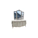 Drexel Heritage French Provincial "adriana" Dresser With Mirror & 9 Drawers. Fixed Price $1545.00.