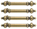 Hafele 122.08.507 Regency Brass Finish Zinc Decorative Handle, Set Of 4. Fixed Price $18.14.