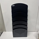 Safco Steel Seven Pocket Wall Rack For File Document Organization Black. Fixed Price $60.00.