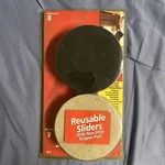 Super Sliders 4 Pcs Reusable Furniture 5" For Hard Floor Highquality. Fixed Price $15.00.