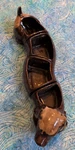Vintage Lipper And Man Snack Hound- Brown 2 Tone Dauchshund- 70S. Fixed Price $57.00.