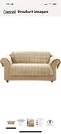 Surefit Deluxe Pet, Odor Control, Loveseat Furniture Cover In Ivory. Fixed Price $39.00.