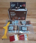50 Piece: Katzco Wood Filler Repair & Restore Color Any Furniture Kit. Fixed Price $36.94.