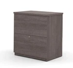 Bestar Standard 2 Drawer Lateral File Cabinet Bark Gray. Fixed Price $209.36.