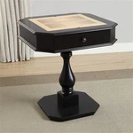 Bowery Hill Contemporary Styled Wood Game Table Black Finish. Fixed Price $348.20.