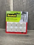 Scotch 1 In. Round Surface Protection Felt Floor Pads (32-PACK). Fixed Price $7.19.