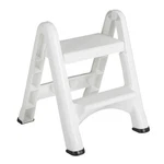 Rubbermaid Ez Two Step Durable Folding Plastic Ladder Stool, White. Fixed Price $54.43.
