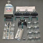 Missing Track - Hubbell Gleason Festoon System FCG15271, Extra Tow Trolley. Fixed Price $199.95.