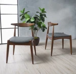 Dining Chairs Set Wood Kitchen Room Modern Solid Legs Home Project Threshold New. Fixed Price $189.43.