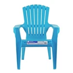 Adams Resin Child-sized Outdoor Adirondack Chair, Pool Blue (50LB Capacity). Fixed Price $30.71.