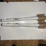 Set Of - Ikea Adils Steel Leg For Table Top/desk 902.179.72 White New. Fixed Price $33.99.