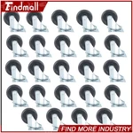 Findmall 24 Pack 2" Swivel Caster Wheels Rubber Base With Top Plate & Bearing. Fixed Price $19.24.