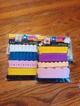 New Pkg Of 8, 36IN Felt Ribbons, Daisies & Roses Kits. By Tree House Studio. Fixed Price $8.75.