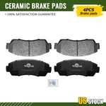 Front Ceramic Brake Pads For Honda Cr-v Odyssey Accord Crosstour Acura Rdx. Fixed Price $26.40.