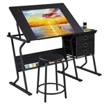 Yaheetech Drafting For Adults/artists Drawing Desk Tabletop Adjustable. Fixed Price $164.34.