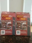 2( Two) Of Ready America Furniture Safety Straps Quake Hold For Secu Mere.... Fixed Price $12.99.
