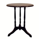 Dark Cherry Finish Round Accent Table Plant Stand Ore H-8. Fixed Price $59.79.