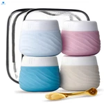 Travel Containers For Toiletries, Silicone Jars With Lid Eternal 30ML, Blue. Fixed Price $12.42.