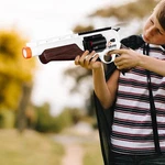 Toy Gun Shooter Eva Foam Blasters Wheel Reloading Design For Boy Indoor Outdoor. Fixed Price $53.99.