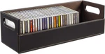 Stock Your Home Cd Storage Box, Organizer Shelf For Movie Cases, Dvds, Cassette. Fixed Price $43.79.