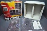 New Aidata Station CD400P Dvd Blue Ray Media Stackable Storage Tower. Fixed Price $45.65.
