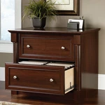 Sauder Palladia 36 3/4" Wide Cherry 2-DRAWER Lateral File Cabinet. Fixed Price $479.91.