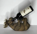 Wine Bottle Holder Moose River's Edge Man Cave Bar Cabin Lodge 13 Euc. Fixed Price $13.91.