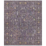 Dalyn Hatay Washable HY5 9'X12' Area Rug - Eggplant. Fixed Price $599.99.